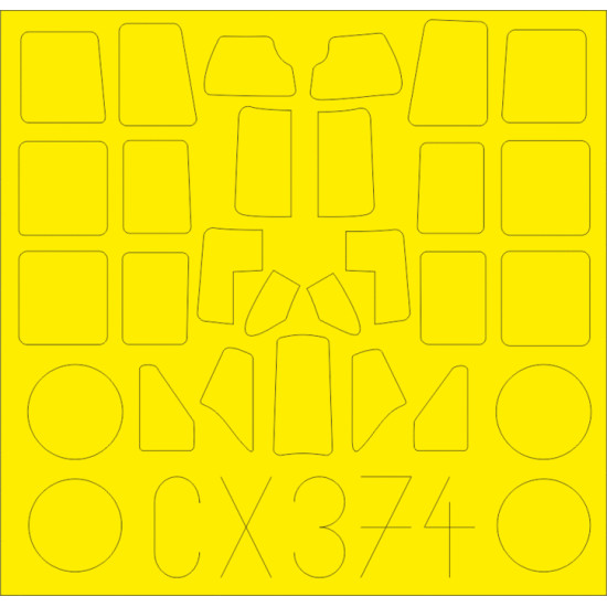 Eduard CX374 1/72 A6M3 Sticker for Aircraft