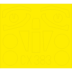 Eduard CX383 1/72 EE F.2A Lightning Sticker for Aircraft