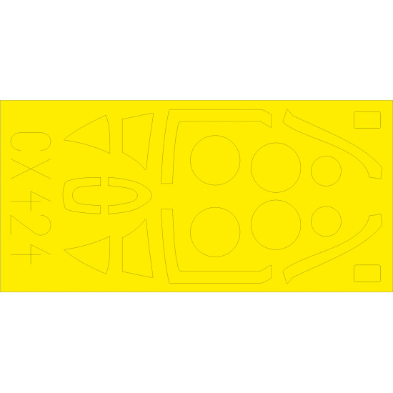 Eduard CX424 1/72 Swift FR.5 Sticker for Aircraft