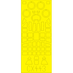 Eduard CX443 1/72 Ju 87B-2 Sticker for Aircraft