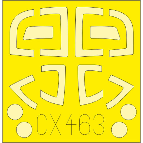 Eduard CX463 1/72 Jet Provost T.3 / T.3a Sticker for Aircraft Eduard CX463 1/72 Jet Provost T.3 / T.3a Sticker for Aircraft