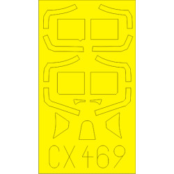 Eduard CX469 1/72 Spitfire Mk.XVI Highback Sticker for Aircraft