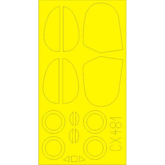 Eduard CX481 1/72 B-534 early series Sticker for Aircraft