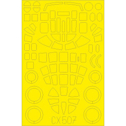 Eduard CX507 1/72 B-25C/D Sticker for Aircraft