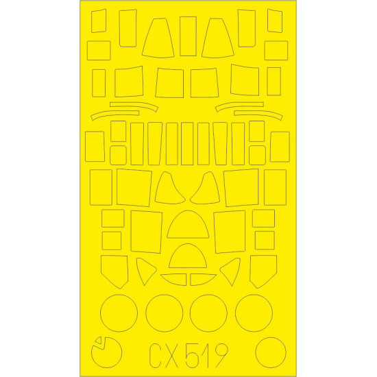 Eduard CX519 1/72 P-61B Sticker for Aircraft