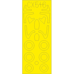 Eduard CX546 1/72 MiG-21F-13 Sticker for Aircraft