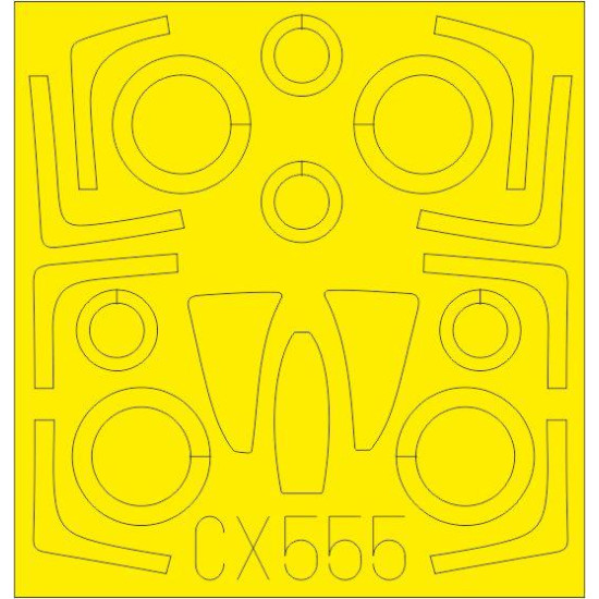 Eduard CX555 1/72 F-14D Sticker for Aircraft