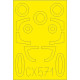 Eduard CX571 1/72 He 162A Sticker for Aircraft