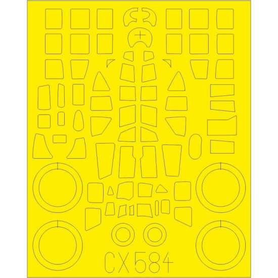 Eduard CX584 1/72 Ju 88A-1 Sticker for Aircraft