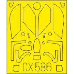 Eduard CX586 1/72 MiG-21PF Sticker for Aircraft