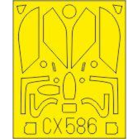 Eduard CX586 1/72 MiG-21PF Sticker for Aircraft