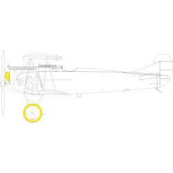 Eduard CX599 1/72 Fokker D.VII (OAW) Weekend Sticker for Aircraft
