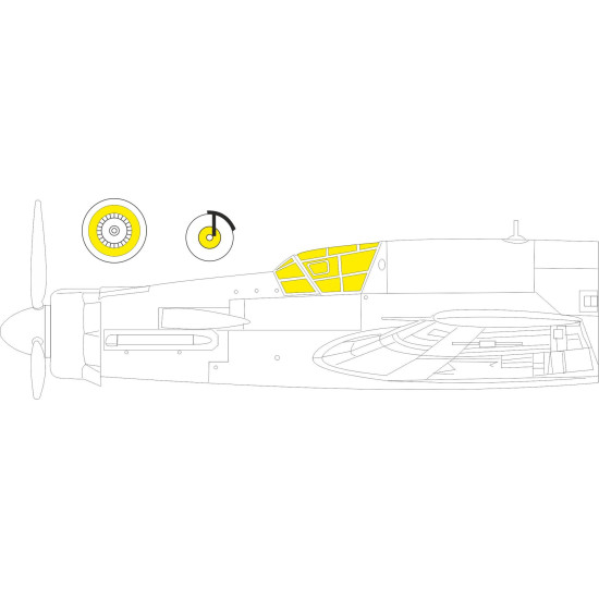 Eduard CX640 1/72 Do 335A Sticker for Aircraft