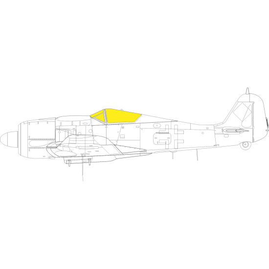 Eduard CX642 1/72 Fw 190A-8/R2 Sticker for Aircraft
