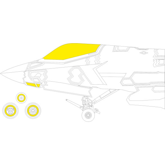 Eduard CX671 1/72 F-35B Sticker for Aircraft Eduard CX671 1/72 F-35B Sticker for Aircraft
