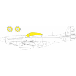 Eduard CX673 1/72 P-51D Sticker for Aircraft