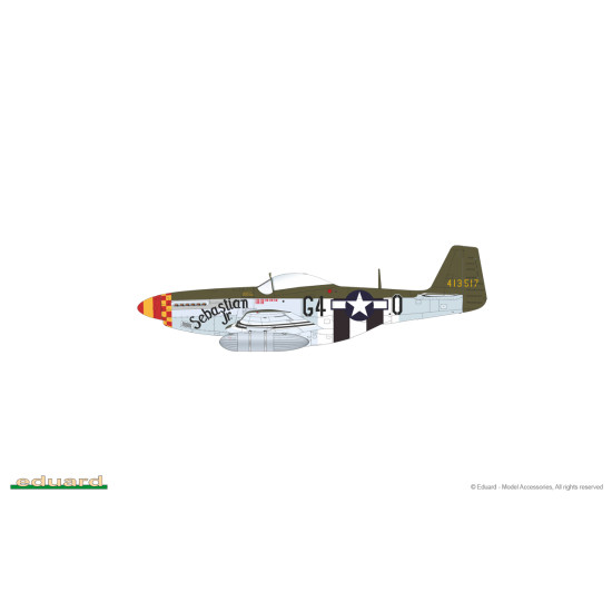 Eduard D32011 1/32 P-51D-5 