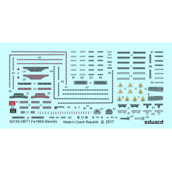 Eduard D48029 1/48 Fw 190 A stencils Decal for Aircraft