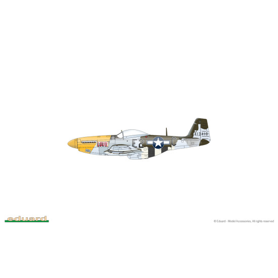 Eduard D48085 1/48 P-51D-5 "8th AF" Decal for Aircraft Eduard D48085 1/48 P-51D-5 "8th AF" Decal for Aircraft