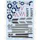 Eduard D48093 1/48 F-4B NAVY Decal for Aircraft Eduard D48093 1/48 F-4B NAVY Decal for Aircraft