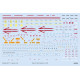 Eduard D48099 1/48 F-14 stencils Decal for Aircraft Eduard D48099 1/48 F-14 stencils Decal for Aircraft