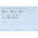 Eduard D48099 1/48 F-14 stencils Decal for Aircraft Eduard D48099 1/48 F-14 stencils Decal for Aircraft