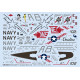 Eduard D48104 1/48 F-14A Desert Storm Decal for Aircraft Eduard D48104 1/48 F-14A Desert Storm Decal for Aircraft