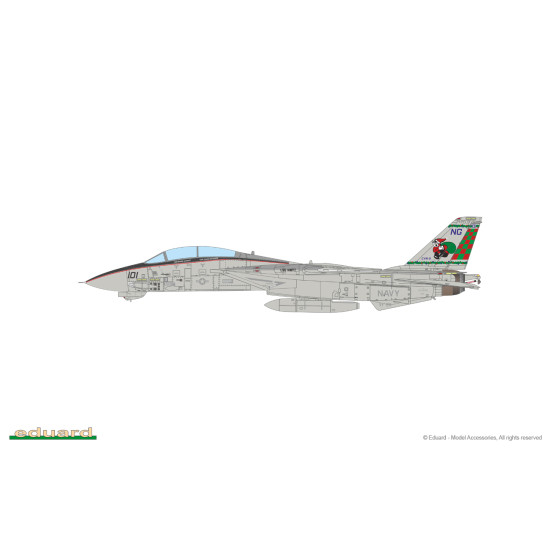 Eduard D48105 1/48 F-14A Decal for Aircraft Eduard D48105 1/48 F-14A Decal for Aircraft