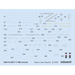 Eduard D48116 1/48 F-35B stencils Decal for Aircraft
