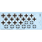 Eduard D72012 1/72 Fw 190A Balkenkreuze Decal for Aircraft