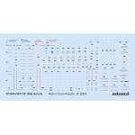 Eduard D72048 1/72 Bf 109G stencils Decal for Aircraft