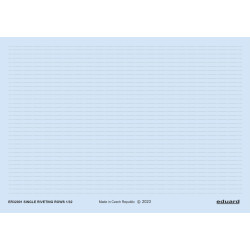 Eduard ER32001 1/32 Single riveting rows 3D Decal for Aircraft Eddie the riveter