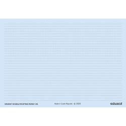 Eduard ER48007 1/48 Double riveting rows 3D Decal for Aircraft Eddie the riveter