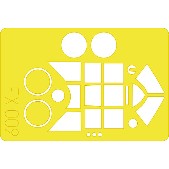 Eduard EX009 1/48 P-47D-20 Sticker for Aircraft