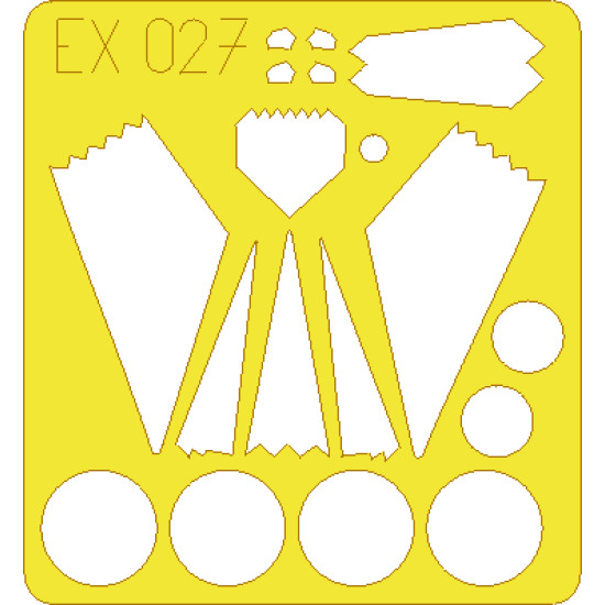 Eduard EX027 1/48 F-117 Sticker for Aircraft Eduard EX027 1/48 F-117 Sticker for Aircraft