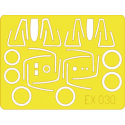 Eduard EX030 1/48 F-8 Crusader Sticker for Aircraft