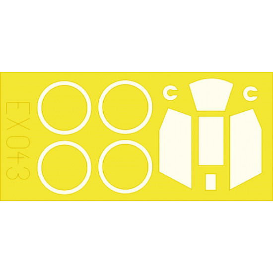 Eduard EX043 1/48 Hs 129 Sticker for Aircraft