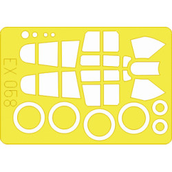 Eduard EX058 1/48 P-40E Sticker for Aircraft