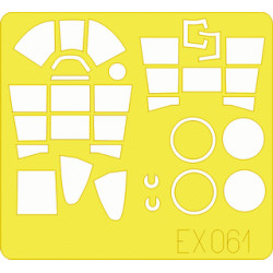 Eduard EX061 1/48 F4U-1 Birdcage Sticker for Aircraft