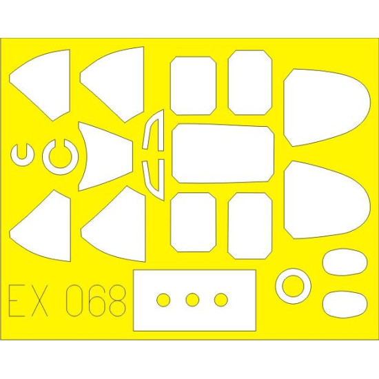 Eduard EX068 1/48 P-51A Sticker for Aircraft
