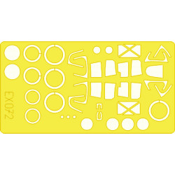 Eduard EX072 1/48 P-38 Sticker for Aircraft