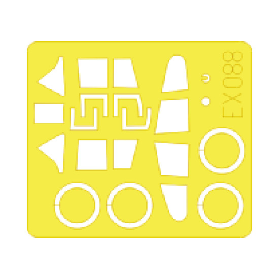 Eduard EX088 1/48 P-40B/C Sticker for Aircraft