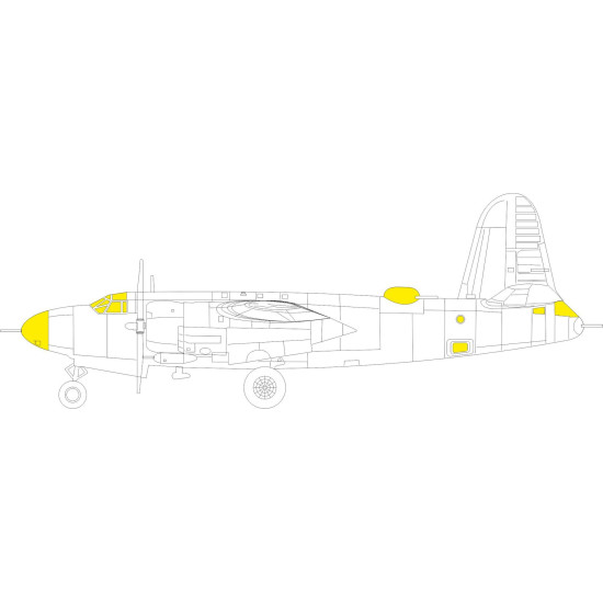 Eduard EX1044 1/48 B-26B Marauder Sticker for Aircraft