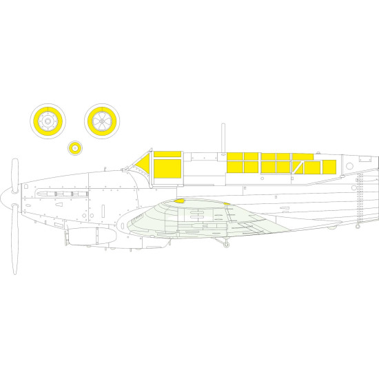 Eduard EX1056 1/48 Fulmar Mk.II Sticker for Aircraft Eduard EX1056 1/48 Fulmar Mk.II Sticker for Aircraft
