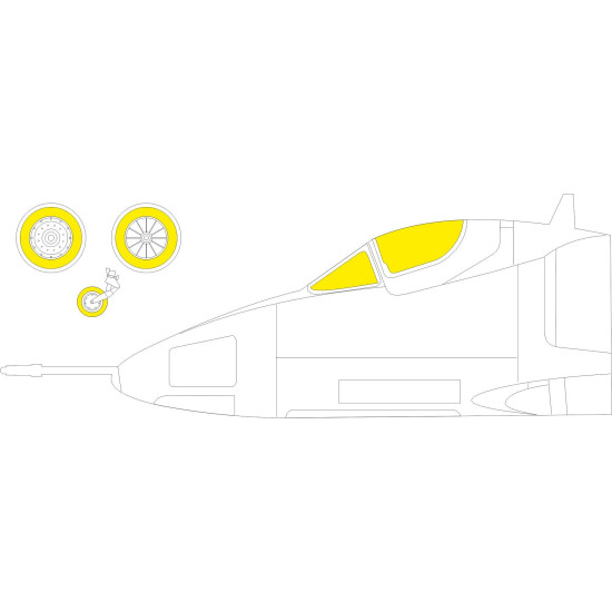 Eduard EX1061 1/48 A-4B TFace Sticker for Aircraft