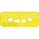 Eduard EX109 1/48 C6N Saiun/Myrt Sticker for Aircraft