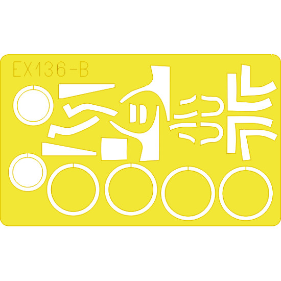 Eduard EX136 1/48 B-24J Sticker for Aircraft Eduard EX136 1/48 B-24J Sticker for Aircraft