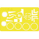 Eduard EX136 1/48 B-24J Sticker for Aircraft Eduard EX136 1/48 B-24J Sticker for Aircraft