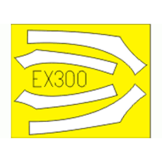 Eduard EX300 1/48 F-22 Sticker for Aircraft Eduard EX300 1/48 F-22 Sticker for Aircraft