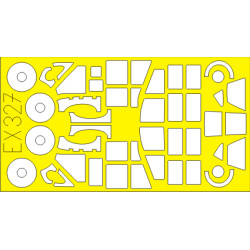 Eduard EX327 1/48 Ju 87B Sticker for Aircraft